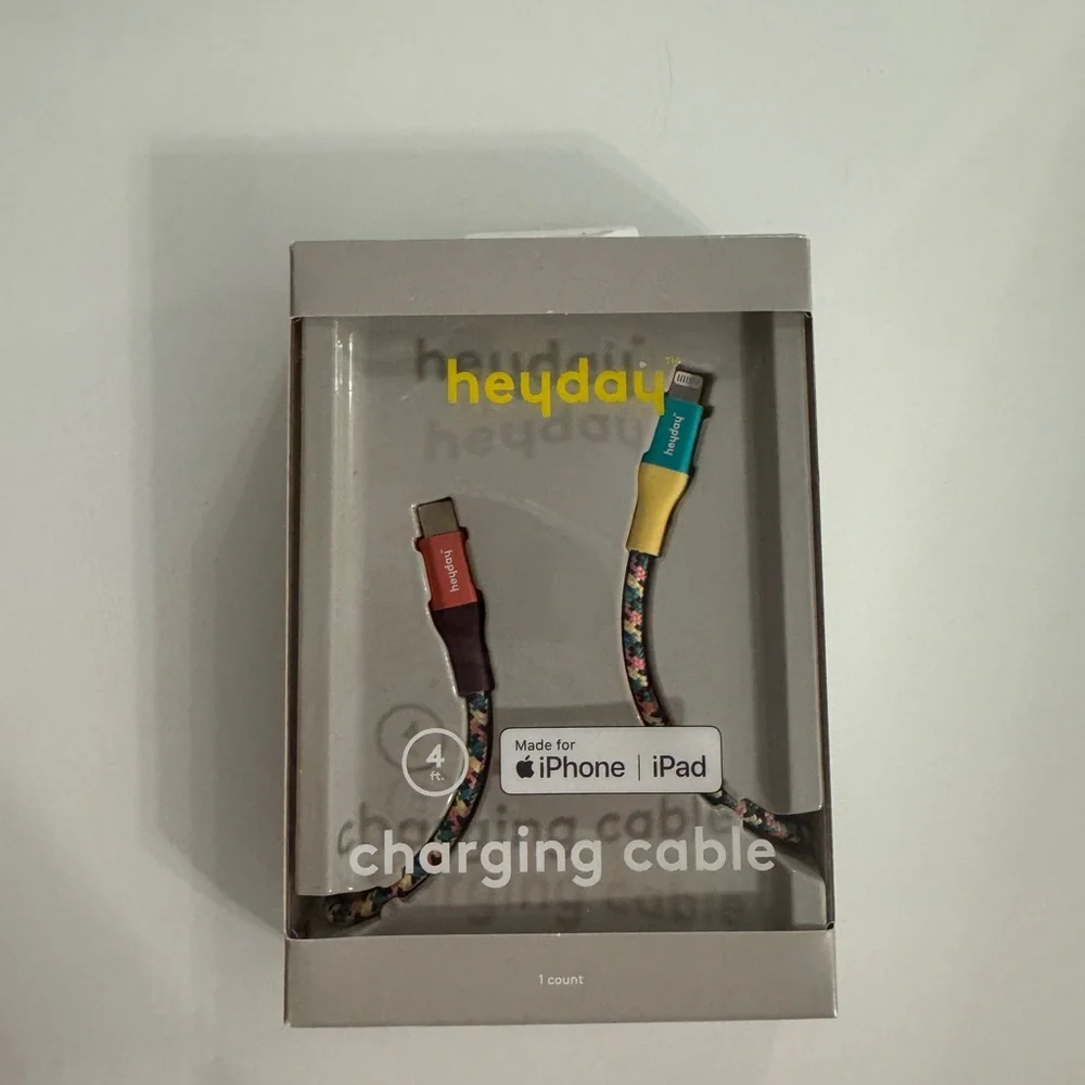 Heyday lighting to usb-c Cell Phone Charging Cable